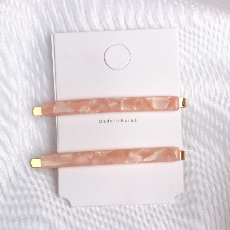 Wholesale Acetic Acid Board Straight Clip Hair Card